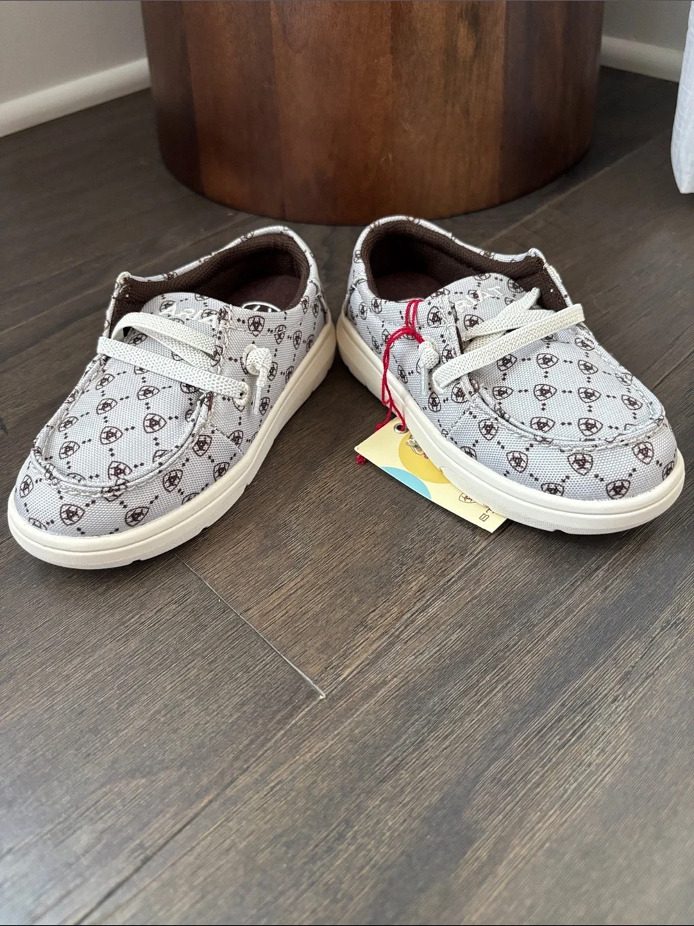 Ariat Lil Stompers Ariat Logo ,FLX Foam sole,fabric upper,mesh lined,slip on